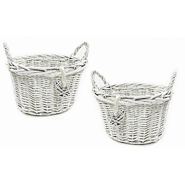 Alpen Home Wicker Basket (Set of 2) Alpen Home Size: 19cm H x 32cm W x 28cm D on Productcaster.