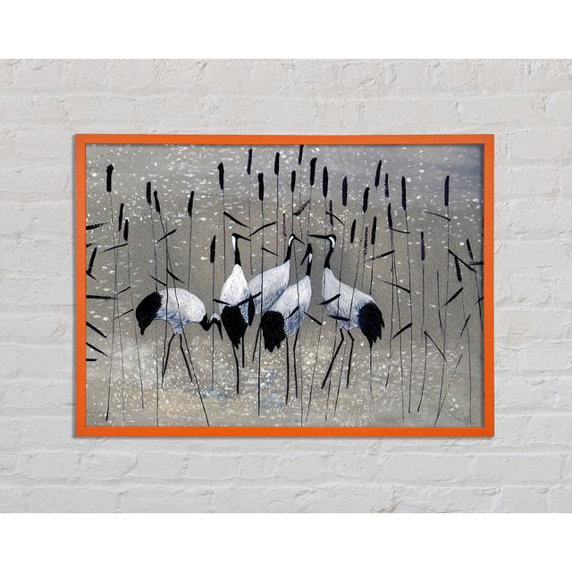 Bird Treat - Single Picture Frame Art Prints Rosalind Wheeler Size: 59.7cm H x 84.1cm W x 2cm D on Productcaster.