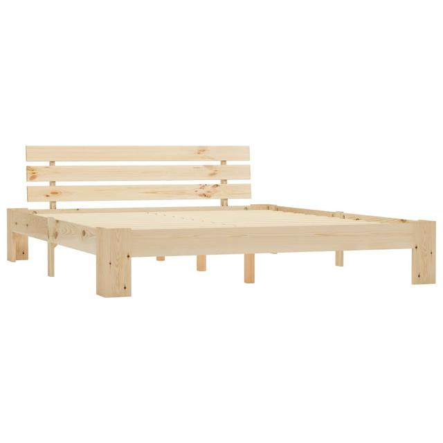 Albulena Bed Frame 17 Stories Colour: Beige, Size: 90 x 200cm on Productcaster.