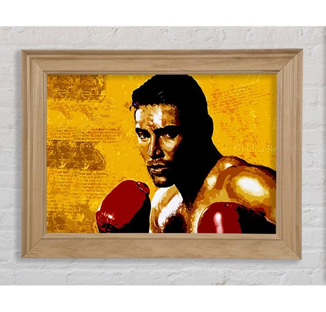 Oscar De La Hoya Golden Boy - Druck Bright Star Größe: 29,7 cm H x 42 cm B x 8 cm T on Productcaster.