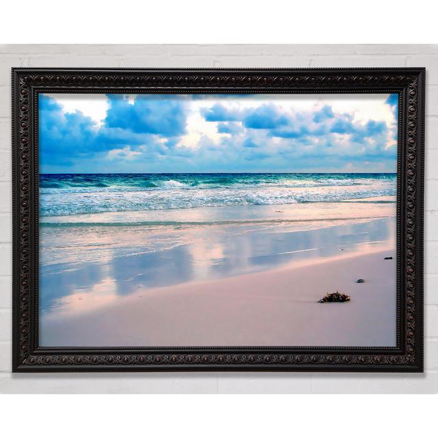 Surreal Ocean Shore - Single Picture Frame Art Prints Bright Star Size: 84.1cm H x 118.9cm W x 3cm D on Productcaster.