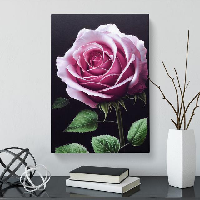 Rose Traditional Vol.1 - Wrapped Canvas Graphic Art Marlow Home Co. Size: 76cm H x 50cm W x 3cm D on Productcaster.