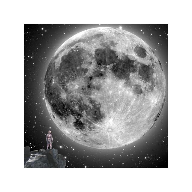 Moonstruck by Jason Brueck - Wrapped Canvas Giclee Art Print East Urban Home Size: 66.04cm H x 66.04cm W x 3.81cm D on Productcaster.