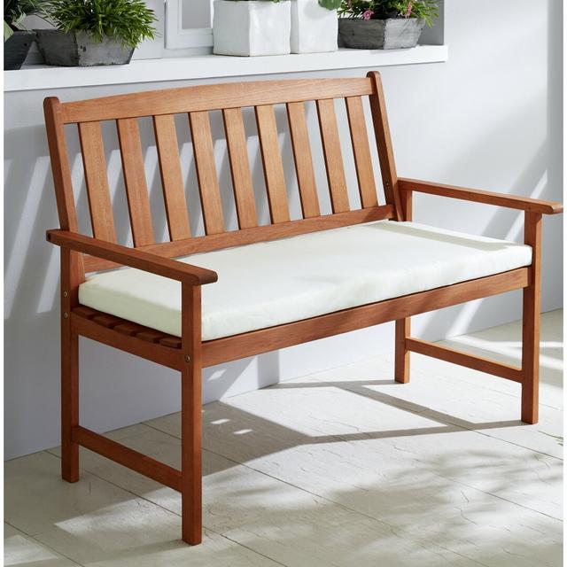 France Solid Wood Traditional Bench Dakota Fields on Productcaster.