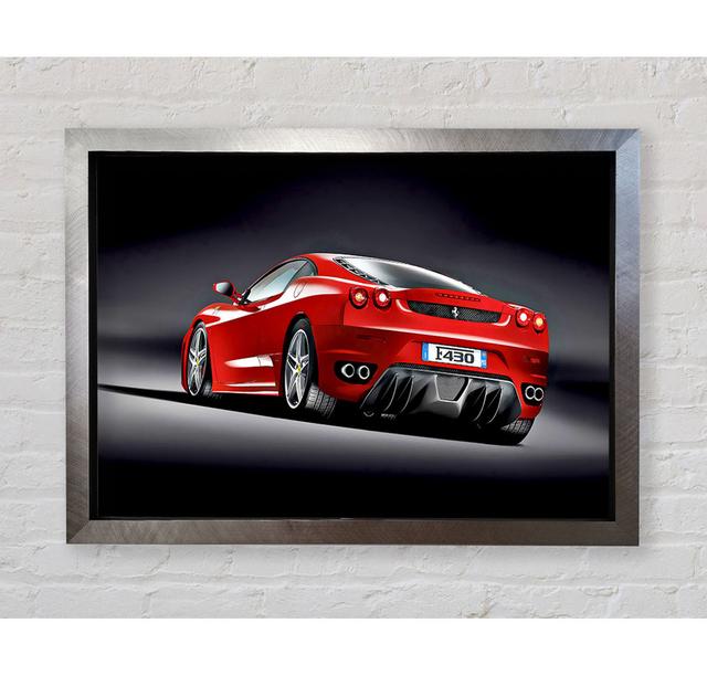 Ferrari F430 Rückansicht - Drucken Bright Star Größe: 84,1 cm H x 118,9 cm B on Productcaster.