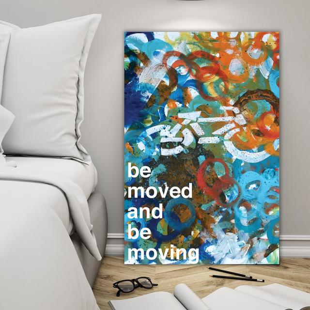 Be Moved by Kent Youngstrom - Wrapped Canvas Graphic Art Print East Urban Home Size: 107cm H x 71cm W x 4cm D on Productcaster.