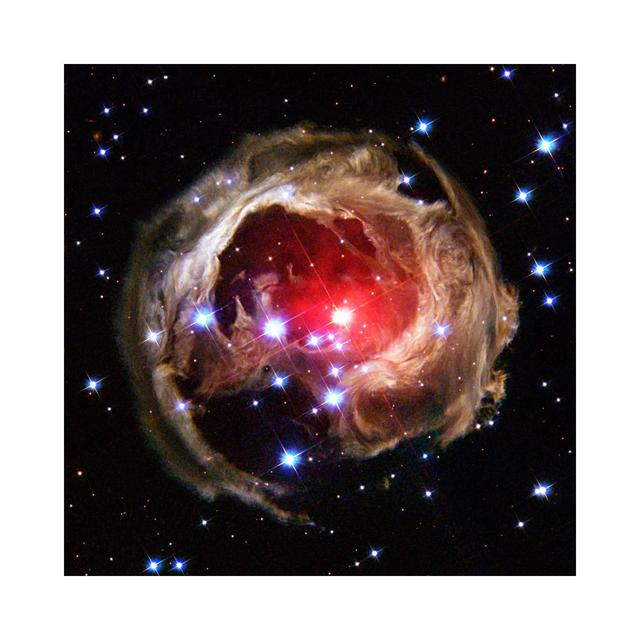 V838 Monocerotis by NASA - Wrapped Canvas Graphic Art Metro Lane Size: 66.04cm H x 66.04cm W x 3.81cm D on Productcaster.