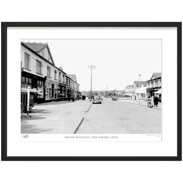 'South Benfleet, the Parade C1955' by Francis Frith - Picture Frame Photograph Print on Paper The Francis Frith Collection Size: 45cm H x 60cm W x 2.3 on Productcaster.