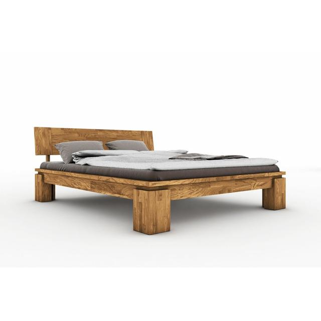 Fugate Bed Frame Gracie Oaks Size: 90 x 200 cm, Colour: Wild Oak on Productcaster.