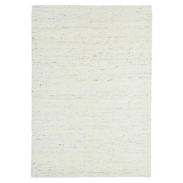 Hand Loomed Cream Rug Theko Rug Size: Rectangle 120 x 180cm on Productcaster.