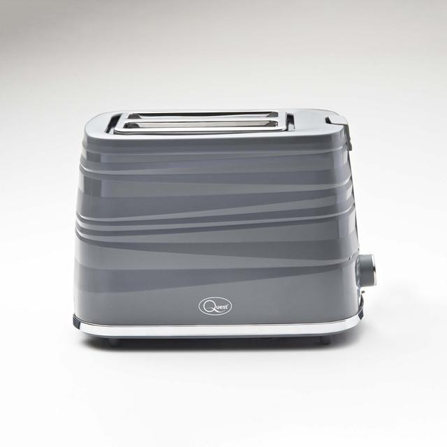 Harmony 2 Slice Toaster - Black Quest Finish: Grey on Productcaster.