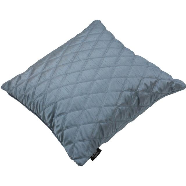 Bloxom Diamond Quilted Cushion with Filling Ebern Designs Colour: Wedgewood Blue, Size: 60 x 60cm on Productcaster.