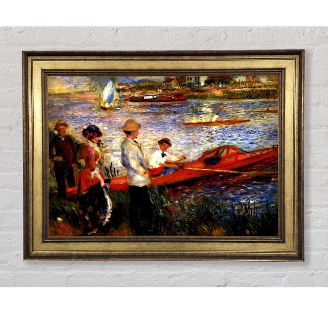 Renoir Oarsman Of Chatou - Single Picture Frame Art Prints Bright Star Size: 59.7cm H x 84.1cm W x 8cm D on Productcaster.