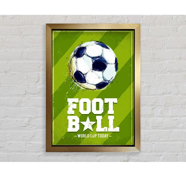 Football Madness - Print Bright Star Size: 141.4cm H x 100cm W x 3.4cm D on Productcaster.