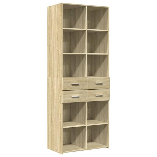 Vidaxl Highboard 70x42,5x185 cm ModernMoments Farbe: Sonoma-Eiche on Productcaster.