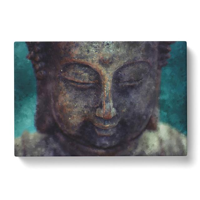 Buddha Statue Vol.10 - Wrapped Canvas Graphic Art East Urban Home Size: 50cm H x 76cm W x 3cm D on Productcaster.