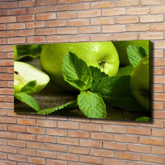 Green Apples - Wrapped Canvas Art Prints Brayden Studio on Productcaster.