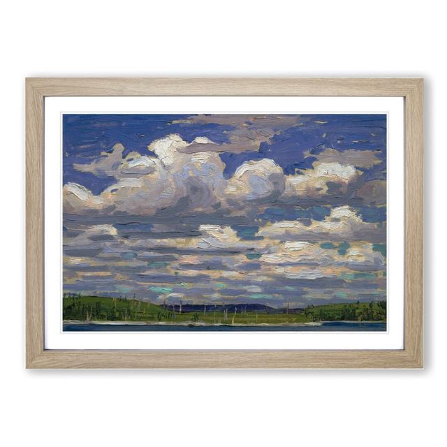 Summer Day by Tom Thomson - Picture Frame Painting East Urban Home Frame Option: Oak Framed, Size: 48cm H x 65cm W x 2cm D on Productcaster.