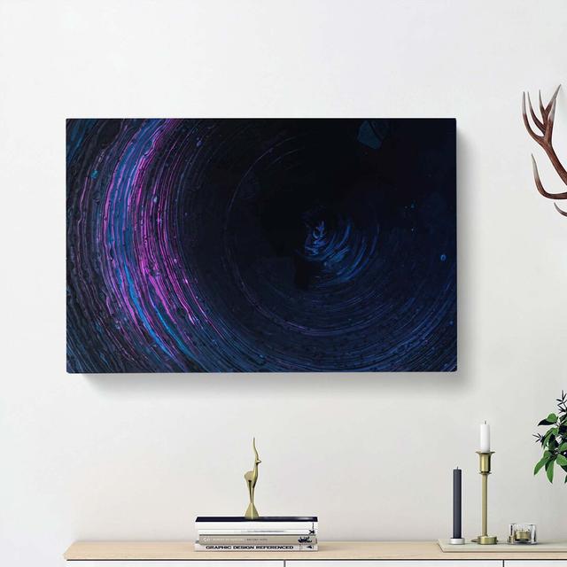 Heading Forward in Abstract - Wrapped Canvas Painting Print East Urban Home Size: 35cm H x 50cm W x 3cm D on Productcaster.