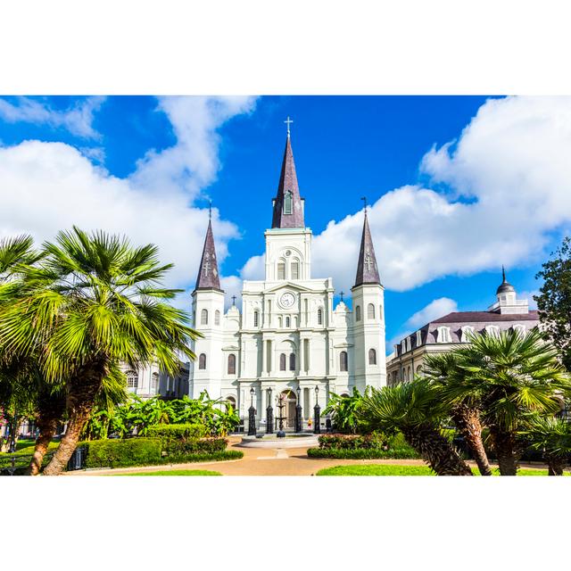 Saint Louis Cathedral In New Orleans Ebern Designs Size: 81cm H x 122cm W x 3.8cm D on Productcaster.