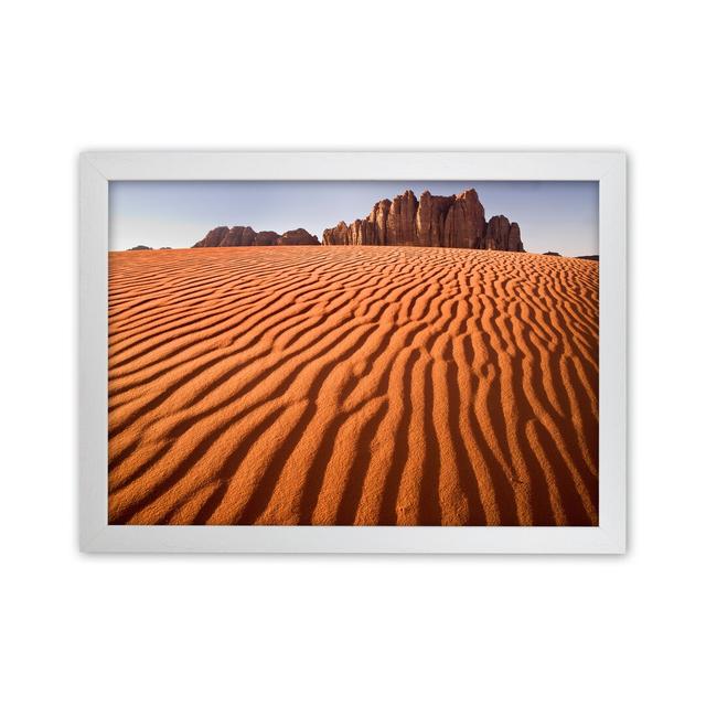 Rise Above Landscape by Karsten Wrobel - Print on Canvas Natur Pur Format: White Framed, Size: 25cm H x 34cm W x 3cm D on Productcaster.