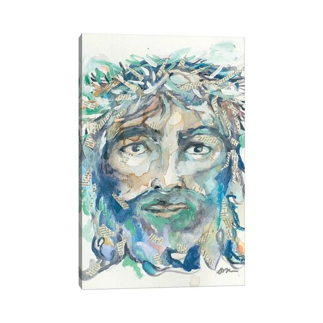 Jesus Christ by Jessica Mingo - Wrapped Canvas Print ClassicLiving Size: 45.72cm H x 30.48cm W x 1.91cm D on Productcaster.