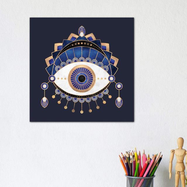 Eye by Elisabeth Fredriksson - Wrapped Canvas Print World Menagerie Size: 30.48cm H x 30.48cm W x 1.91cm D on Productcaster.