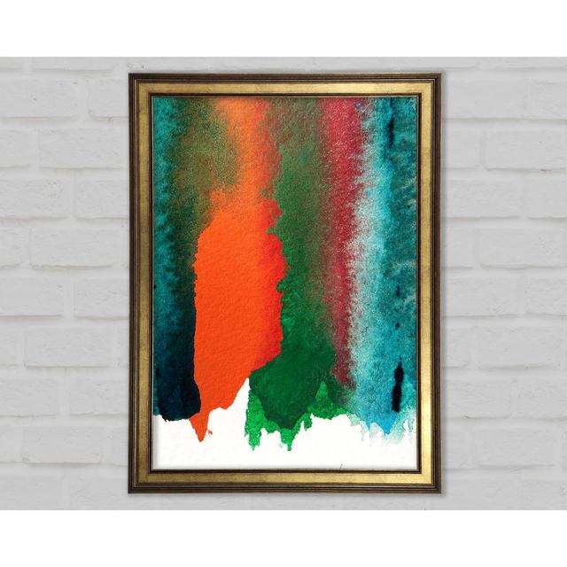 Colourful Forest Framed Print Ivy Bronx Size: 29.7cm H x 42cm W x 1.5cm D on Productcaster.