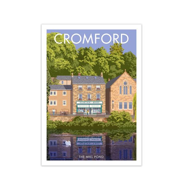 'Derbyshire Cromford' Graphic Art East Urban Home Size: 59.4 cm H x 42 cm W x 1 cm D, Frame Options: No Frame on Productcaster.