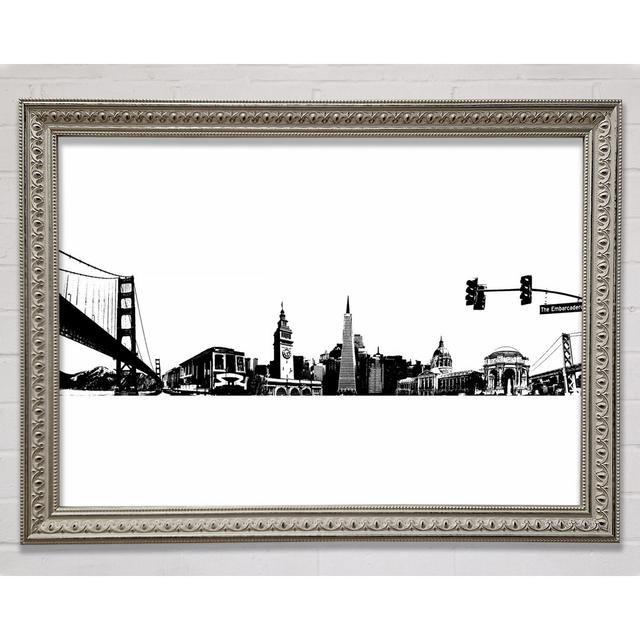 San Fransisco Wonder - Print Rosalind Wheeler Size: 21cm H x 29.7cm W on Productcaster.