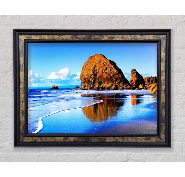 Magnificent Ocean Rocks - Print Bright Star Size: 29.7cm H x 42cm W x 8cm D on Productcaster.