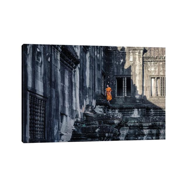 The Young Monk by Gloria Salgado Gispert - Gallery-Wrapped Canvas Giclée on Canvas Bloomsbury Market Format: Wrapped Canvas, Size: 20.32cm H x 30.48cm on Productcaster.