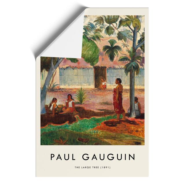 The Large Tree by Paul Gauguin - Unframed Graphic Art East Urban Home Size: 30cm H x 21cm W x 0.1cm D on Productcaster.