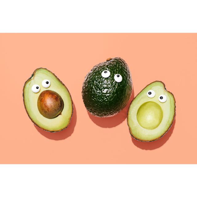 Funny Avocado Maturi Size: 61cm H x 91cm W x 3.8cm D on Productcaster.