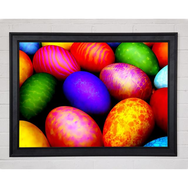 Easter Egg Hunt - Print Ebern Designs Size: 59.7cm H x 84.1cm W on Productcaster.