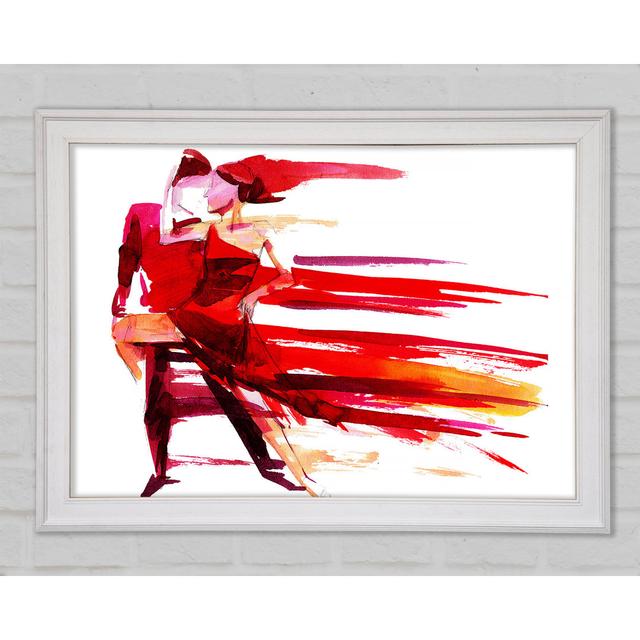 Salsa 4 Framed Print Ivy Bronx Size: 42cm H x 59.7cm W x 1.5cm D on Productcaster.