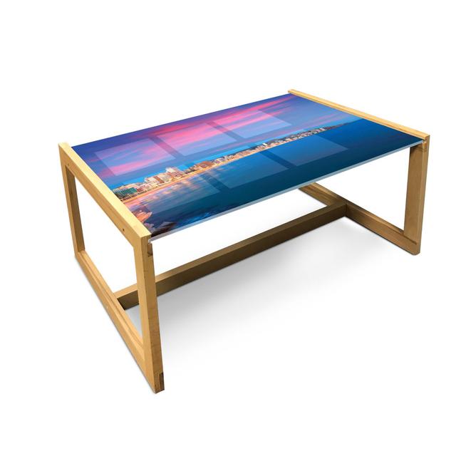 Jagjeet Trestle Coffee Table East Urban Home Size: 40cm H x 91cm W x 62cm D on Productcaster.