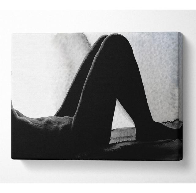 The Art of a Womans Body - Wrapped Canvas Art Prints Latitude Run Size: 66cm H x 106.6cm W on Productcaster.