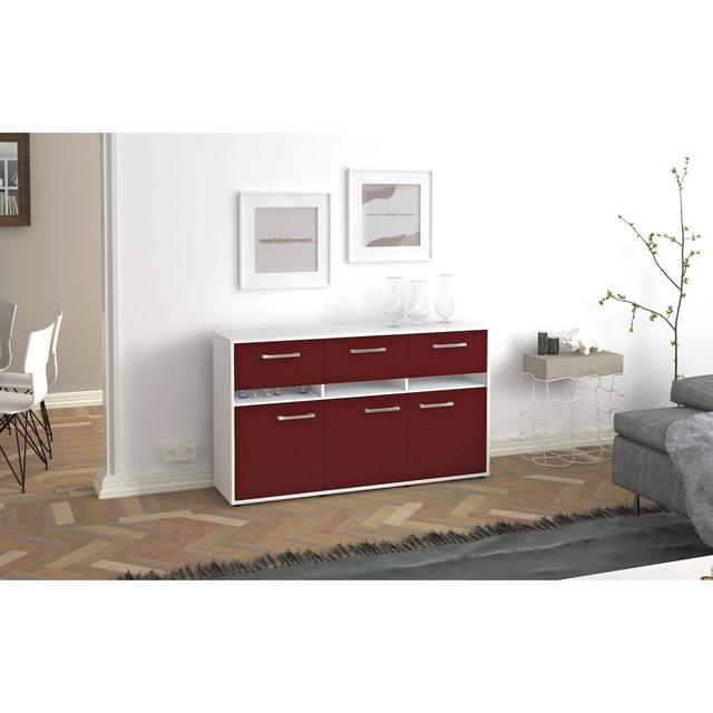 Benino for TVs up to 60 Brayden Studio Colour: Red/White on Productcaster.