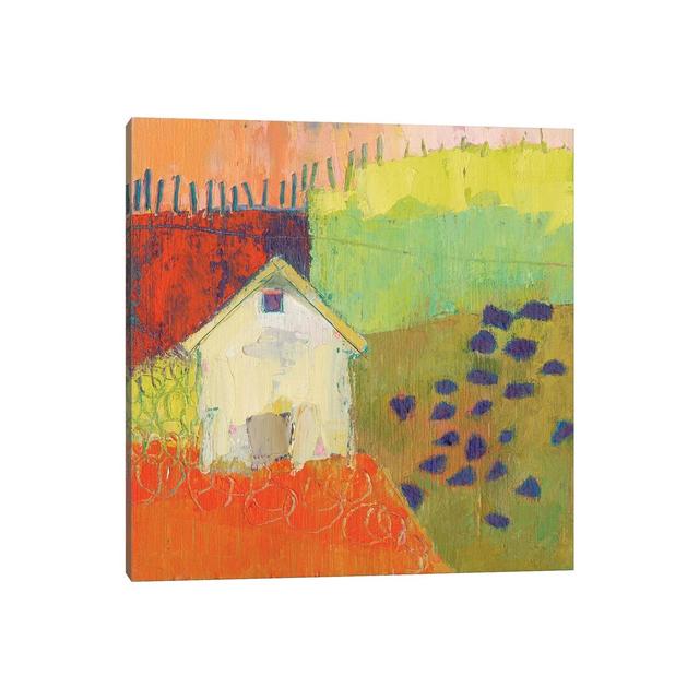 Rewy Barn by Sue Jachimiec - Wrapped Canvas Gallery-Wrapped Canvas Giclée Brambly Cottage Size: 30.48cm H x 30.48cm W x 1.9cm D on Productcaster.