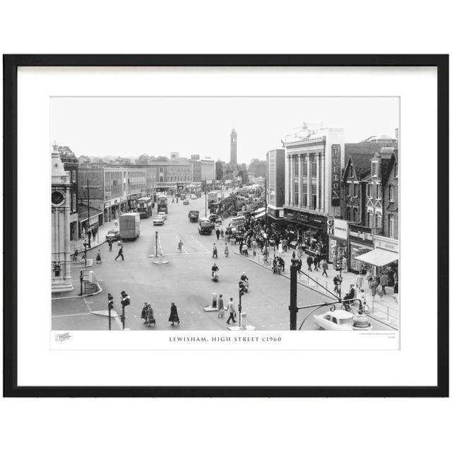 'Lewisham, High Street C1960' by Francis Frith - Picture Frame Photograph Print on Paper The Francis Frith Collection Size: 45cm H x 60cm W x 2.3cm D on Productcaster.