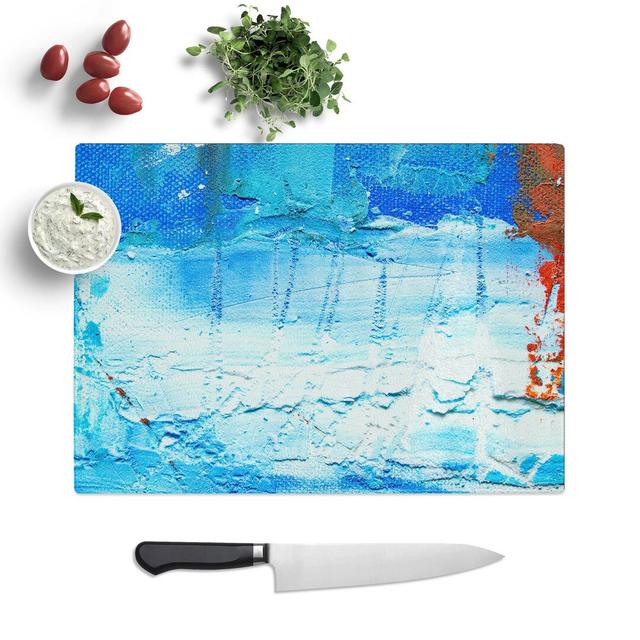 Tempered Glass Art Painting Vol.480 Chopping Board East Urban Home Size: 28.5 cm W x 20 cm L on Productcaster.