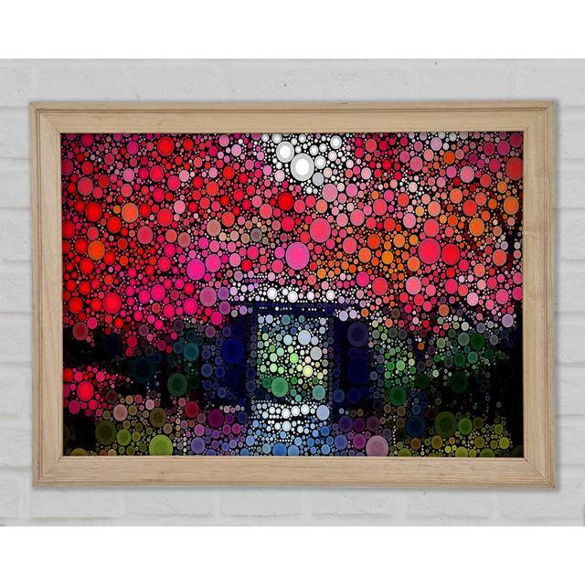 Circles In The Garden - Single Picture Frame Art Prints Brayden Studio Size: 21cm H x 29.7cm W x 1.5cm D on Productcaster.