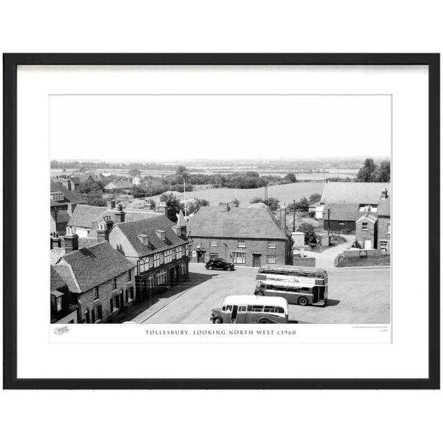 'Tollesbury, Looking North West C1960' by Francis Frith - Picture Frame Photograph Print on Paper The Francis Frith Collection Size: 28cm H x 36cm W x on Productcaster.