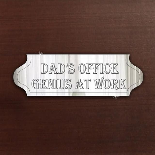 Dad's Office Decorative Sign Happy Larry on Productcaster.