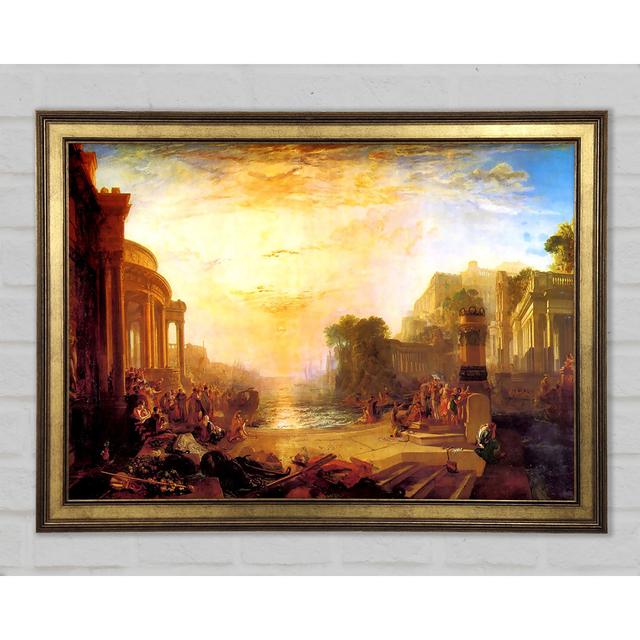 Decline Of Carthagen by Joseph Mallord Turner - Print Ophelia & Co. Size: 21cm H x 29.7cm W x 1.5cm D on Productcaster.