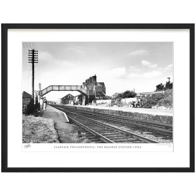 Llanfair Pwllgwyngyll, The Railway Station C1965 - Single Picture Frame Print The Francis Frith Collection Size: 40cm H x 50cm W x 2.3cm D on Productcaster.