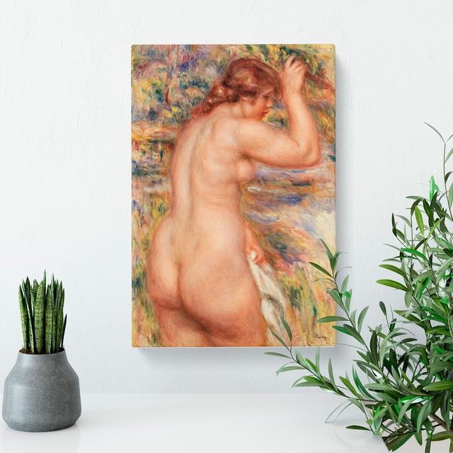 Nude Woman Vol.1 by Pierre-Auguste Renoir - Wrapped Canvas Painting East Urban Home Size: 91cm H x 60cm W x 3cm D on Productcaster.