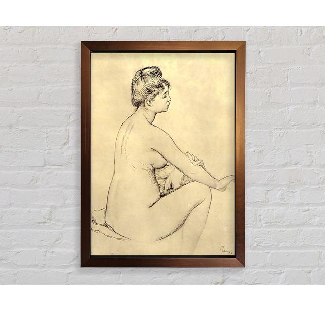 Renoir Bather - Single Picture Frame Art Prints Bright Star Size: 118.9cm H x 84.1cm W on Productcaster.