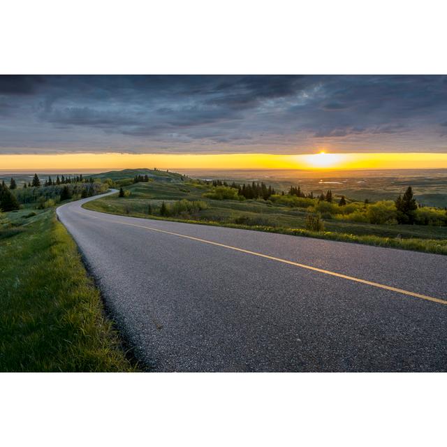 Dawn over the Cypress Hills by James_Gabbert - Wrapped Canvas Photograph 17 Stories Size: 51cm H x 76cm W on Productcaster.